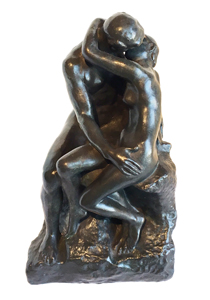 The Kiss by Rodin - Bronze